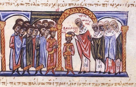 Coronation of the Byzantine emperor