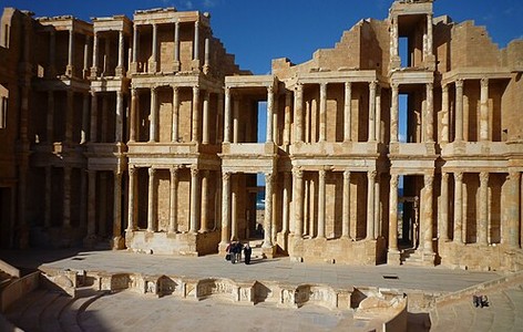 Ancient theater of Sabratha