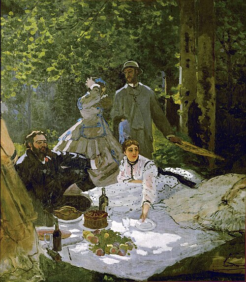 Le Déjeuner sur l'herbe (Monet, Paris)