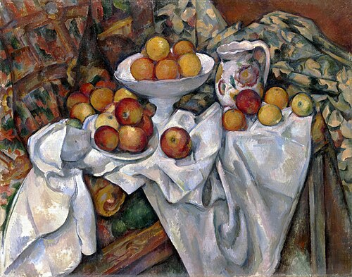 Still Life with Apples and Oranges