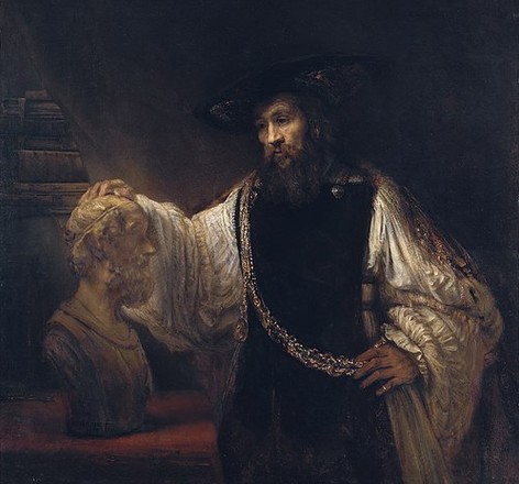 Aristotle with a Bust of Homer