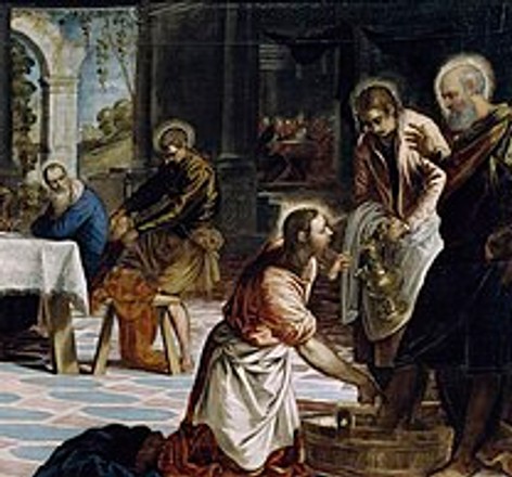 Christ Washing the Disciples' Feet (Tintoretto)