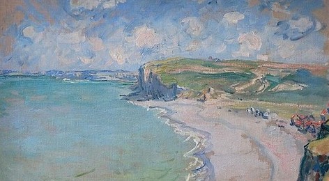 Beach in Pourville
