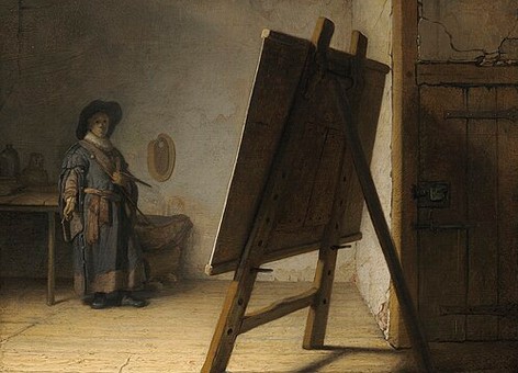 The Artist in his Studio