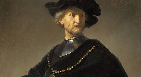 Old Man with a Gold Chain