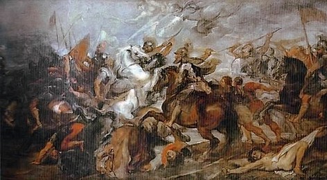 Henry IV at the Battle of Ivry
