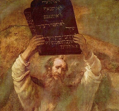 Moses Breaking the Tablets of the Law