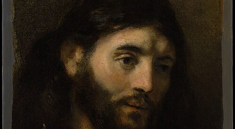 Head of Christ (Rembrandt, New York)