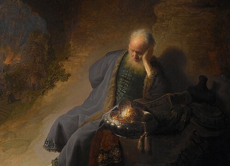 Jeremiah Lamenting the Destruction of Jerusalem