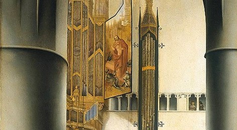 Interior of St Bavo's Church in Haarlem
