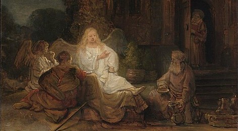 Abraham Serving the Three Angels