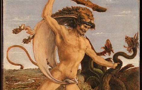 Hercules and the Hydra (Pollaiuolo)