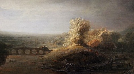 Landscape with Arched Bridge